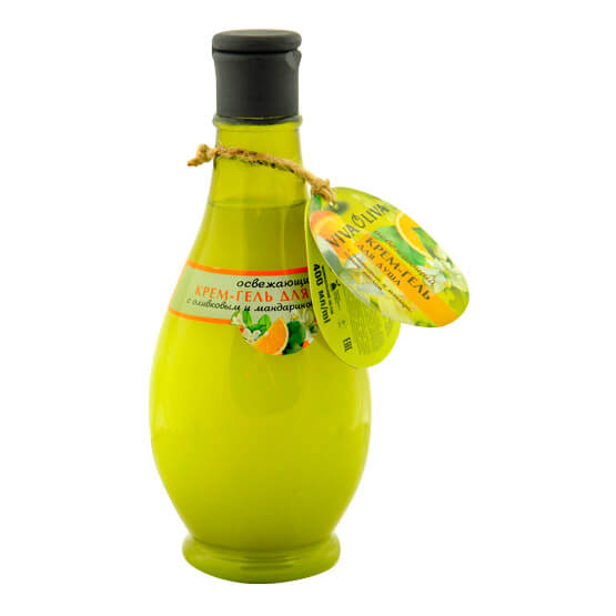 Освіжаючий крем-гель для душу VIVA OLIVA з оливковою і мандариновою оліями 400 мл купити в Києві - ціна, інструкція, відгуки, склад на liki.wiki