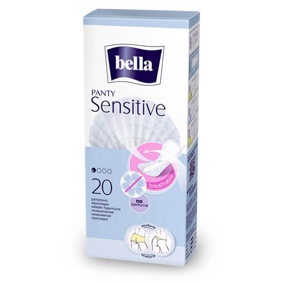 Щоденні прокладки Bella Panty Sensitive 20 шт купити в Києві - ціна, інструкція, відгуки, склад на liki.wiki