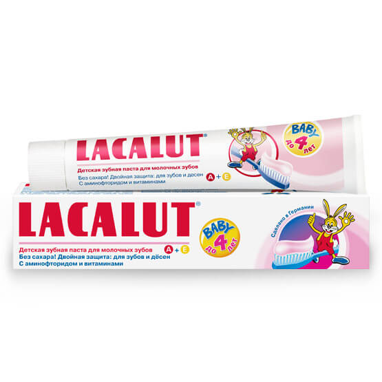 Зубная паста Lacalut Baby для детей до 4 лет купить в Киеве - инструкция и отзывы на liki.wiki