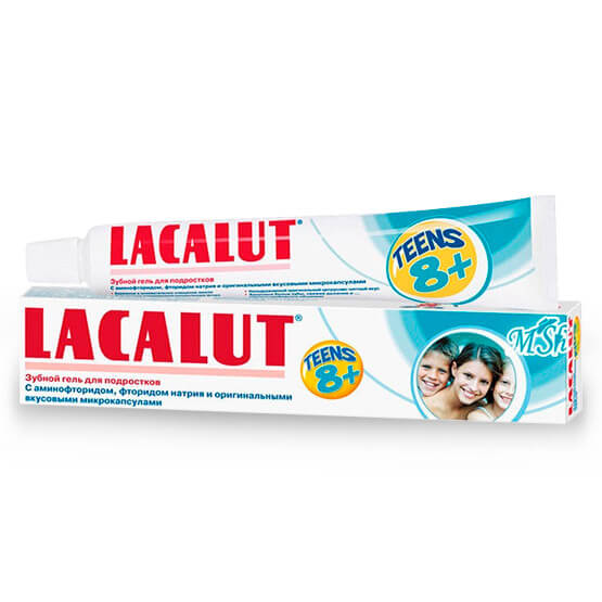 Зубная паста Lacalut Teens для детей и подростков 50 мл купить в Киеве - инструкция и отзывы на liki.wiki