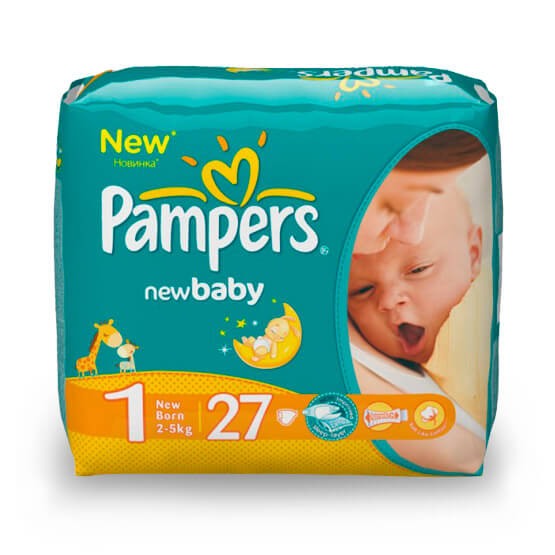 Подгузники Pampers New Baby Newborn 1 (2-5 кг) 27 шт купить в Киеве - инструкция и отзывы на liki.wiki