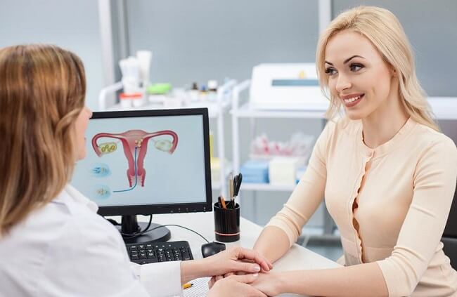 Лечение кисты яичника