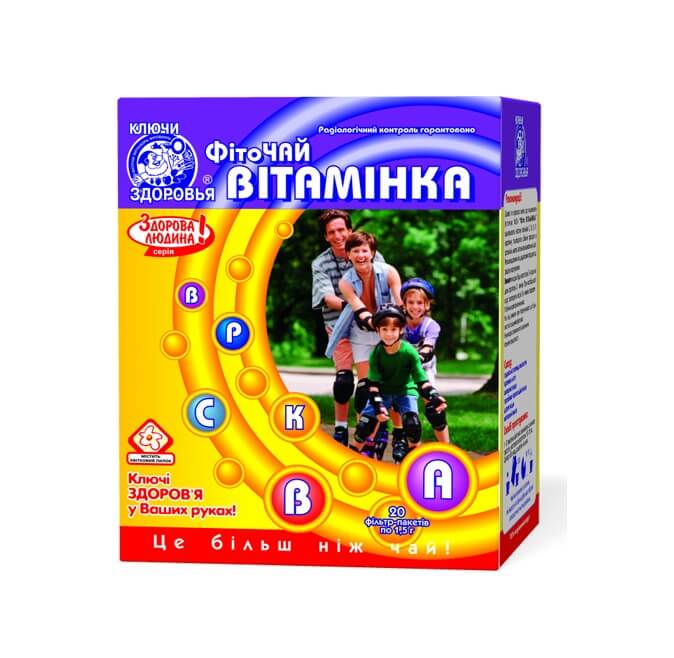 Фіточай №24 фіто вітамінка купити в Києві - ціна, інструкція, відгуки, склад на liki.wiki