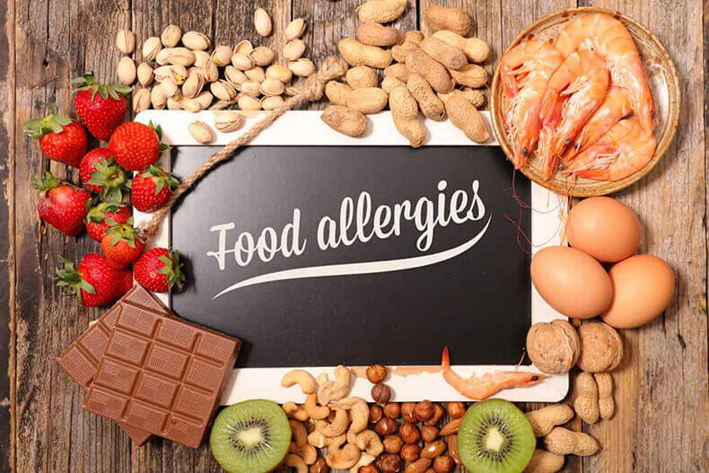 Симптомы пищевой аллергии