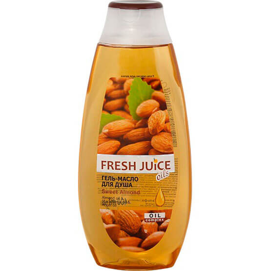 Гель-масло для душа Sweet almond fresh juice 400 мл купить в Киеве - инструкция и отзывы на liki.wiki