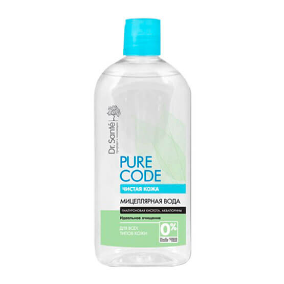 Міцелярна вода для всіх типів шкіри Dr.Sante Pure Code 200 мл купити в Києві - ціна, інструкція, відгуки, склад на liki.wiki