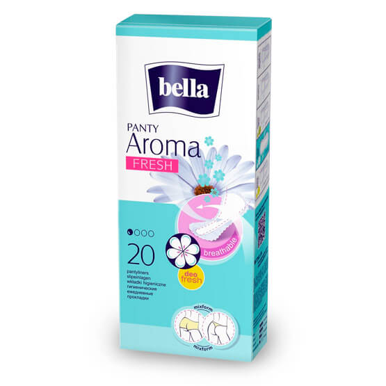 Щоденні прокладки Bella Panty Aroma Fresh 20 шт купити в Києві - ціна, інструкція, відгуки, склад на liki.wiki