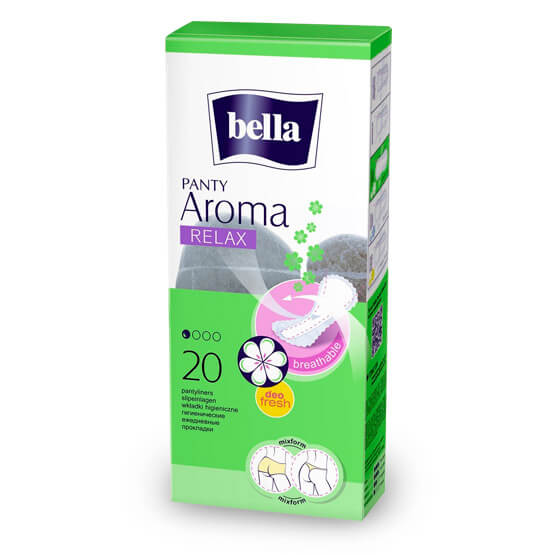 Щоденні прокладки Bella Panty Aroma Relax 20 шт купити в Києві - ціна, інструкція, відгуки, склад на liki.wiki