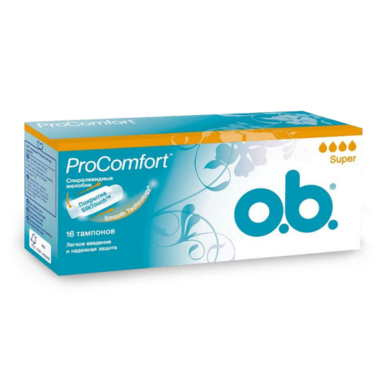 Тампоны o.b. ProComfort Super Plus 16 шт | liki.wiki Тампоны o.b. ProComfort Super Plus 16 шт | liki.wiki