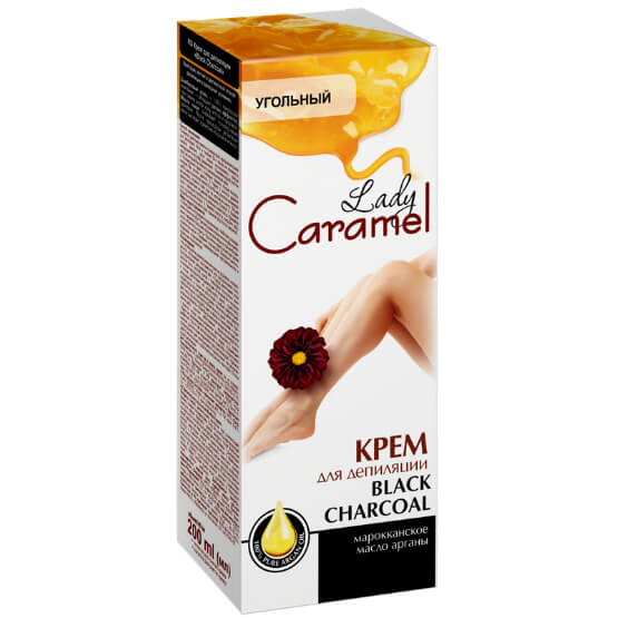 Крем для депіляції Black Charcoal Caramel 200 мл купити в Києві - ціна, інструкція, відгуки, склад на liki.wiki
