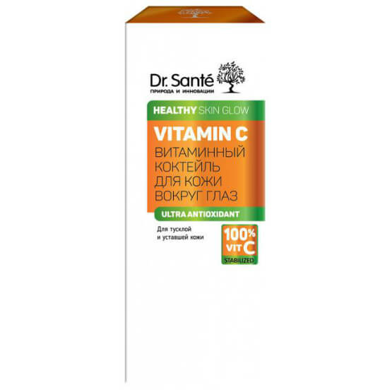 Вітамінний коктейль для шкіри навколо очей Dr.Sante Vitamin C 15 мл купити в Києві - ціна, інструкція, відгуки, склад на liki.wiki