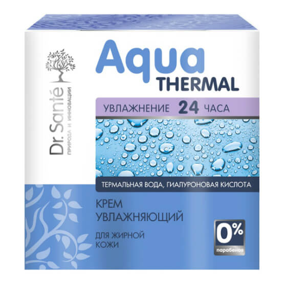 Крем зволожуючий для жирної шкіри Dr. Sante Aqua Thermal 50 мл купити в Києві - ціна, інструкція, відгуки, склад на liki.wiki